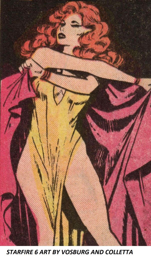 Starfire 6 Art by Vosburg and Colletta