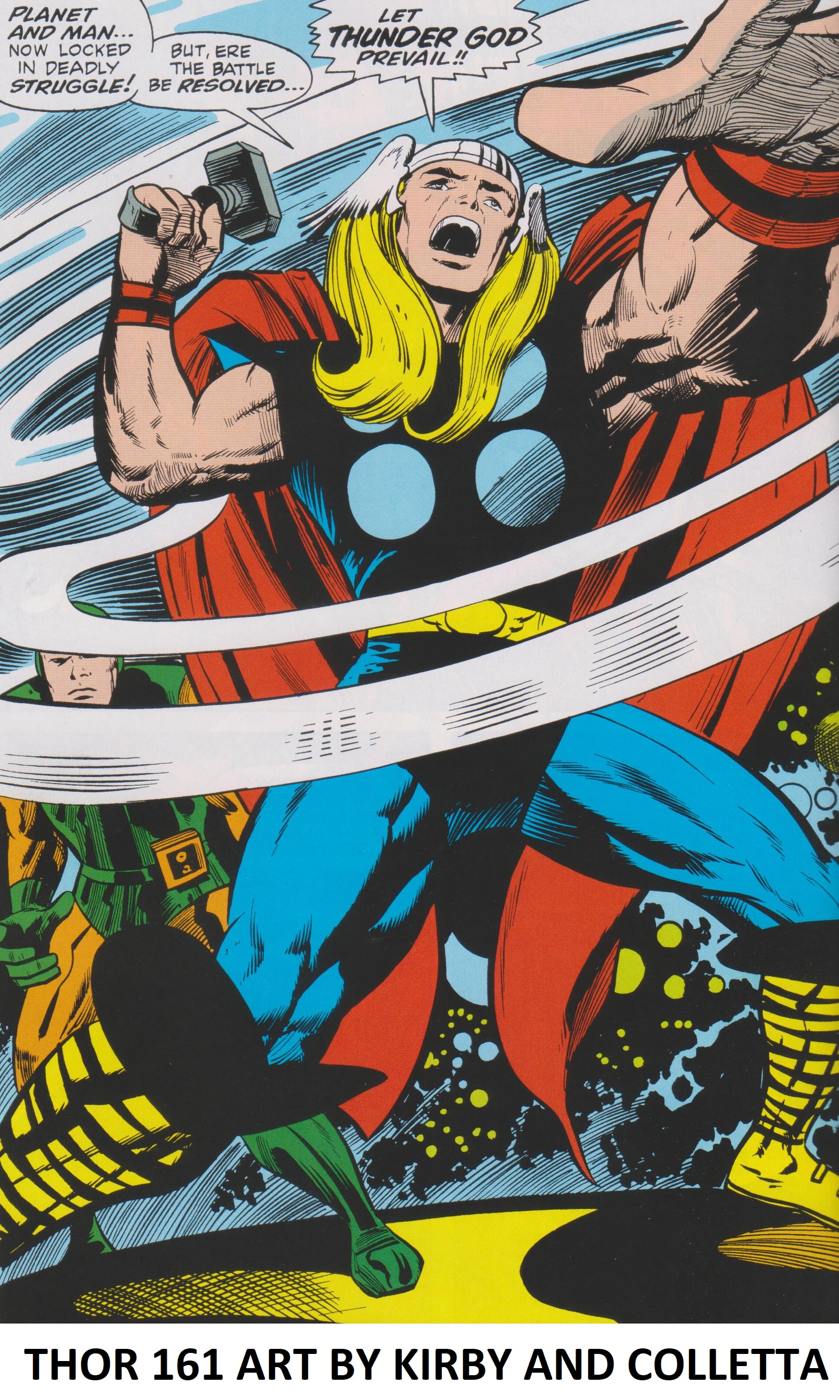 JACK KIRBY, VINCE COLLETTA AND THOR - ASGARD REALIZED - ROMANCE ART IN ...