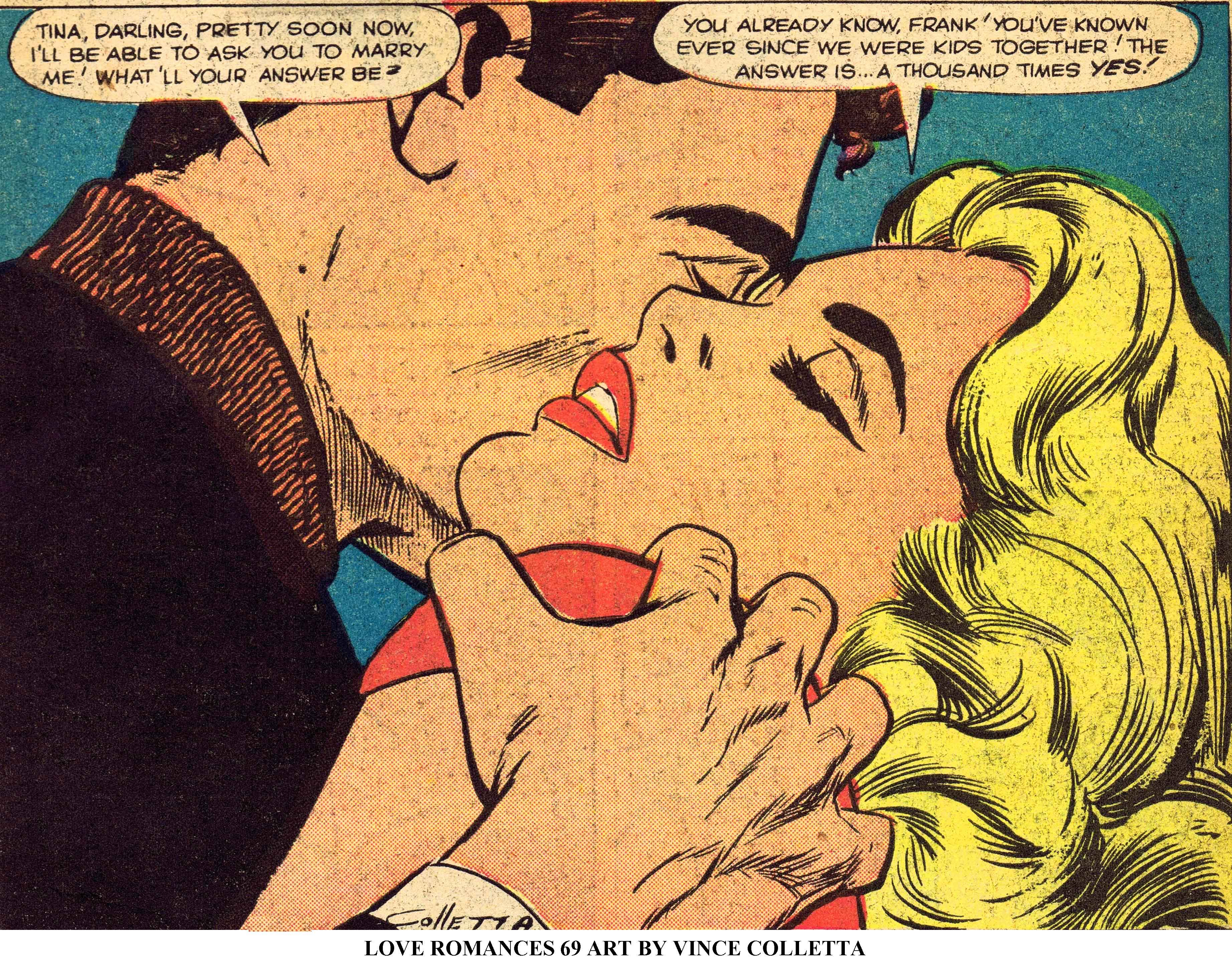 Passionate Embrace Art by Vince Colletta