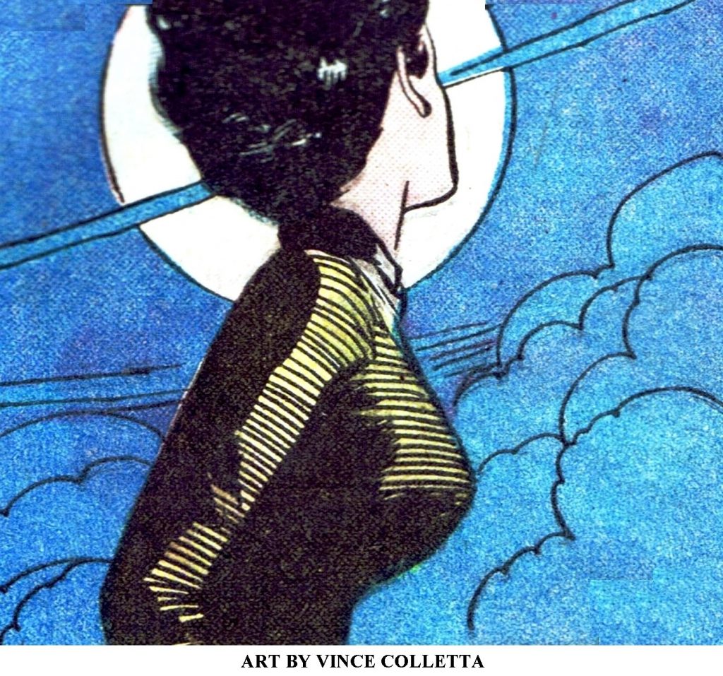 Girl Looking at the Moon