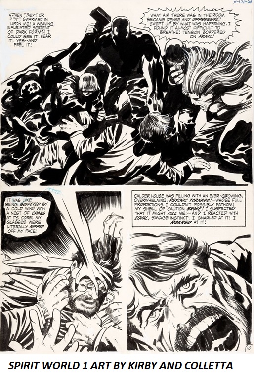 Spirit World 1 Art by Kirby and Colletta