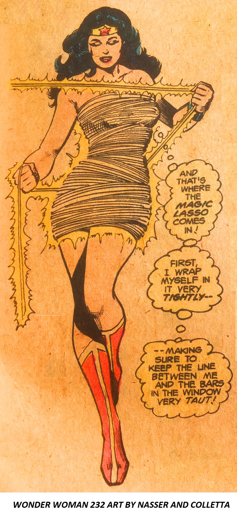 Wonder Woman #232 Art by Nasser and Colletta