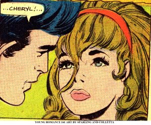 Young Romance Art by Vince Colletta