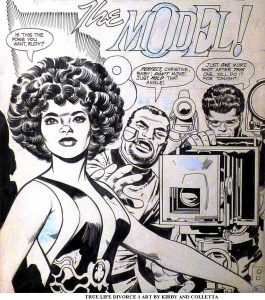 True Life Divorce Art by Jack Kirby and Vince Colletta