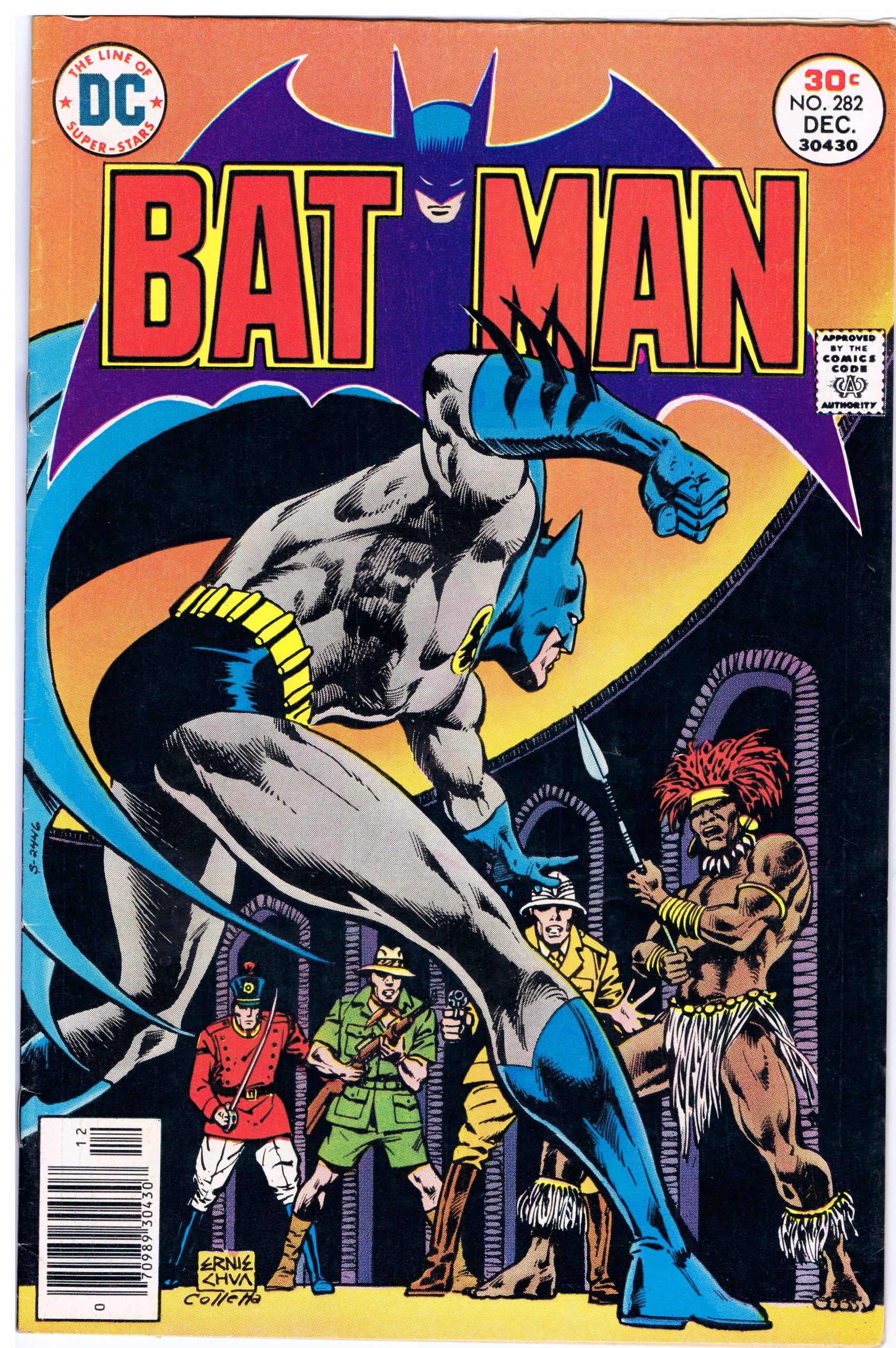 BATMAN #282 COVER ART BY ERNIE CHUA AND VINCE COLLETTA 