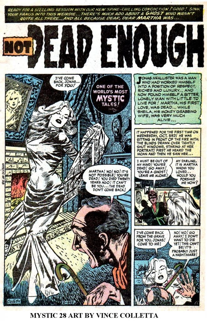 MYSTIC 28 ART BY VINCE COLLETTA