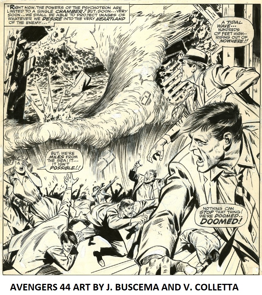 AVENGERS 44 JOHN BUSCEMA AND VINCE COLLETTA