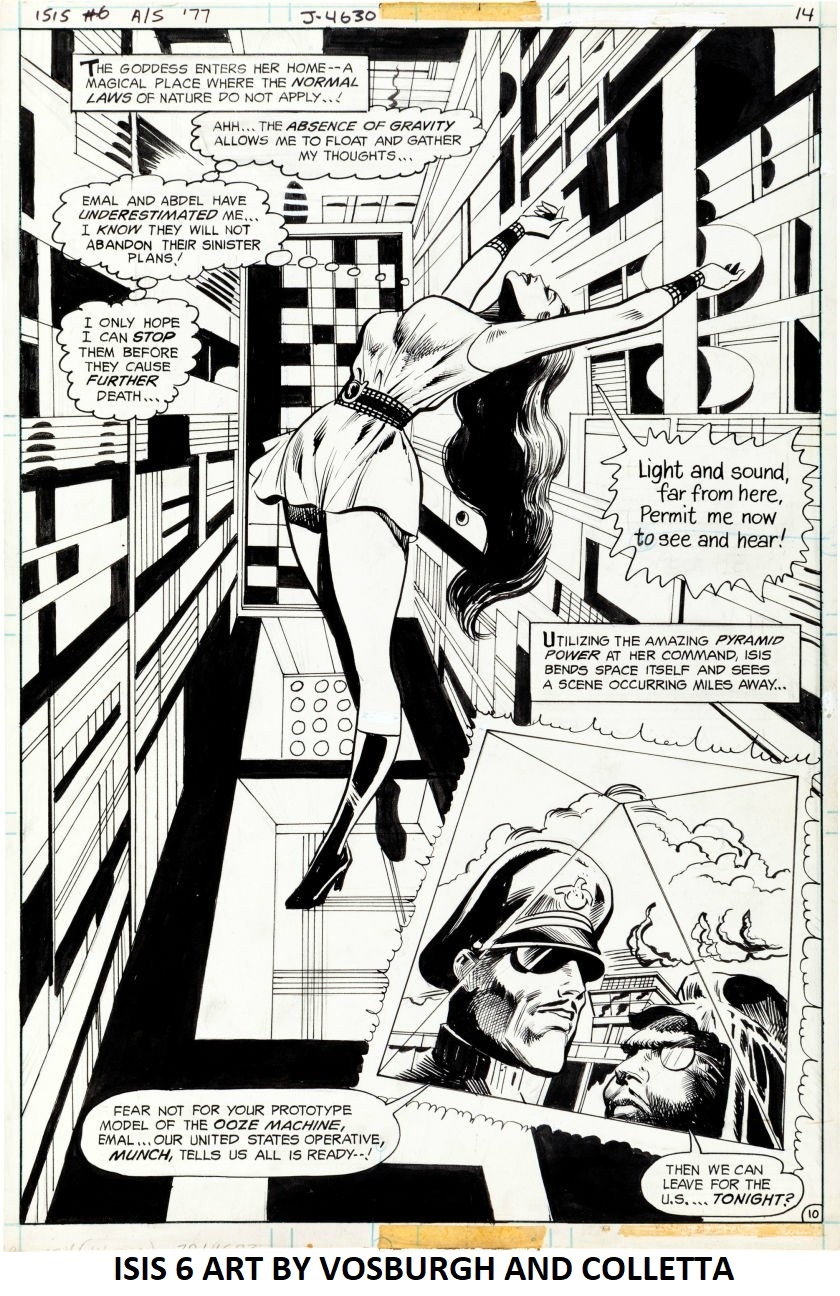 ISIS 6 Mike Vosburg and Vince Colletta Art
