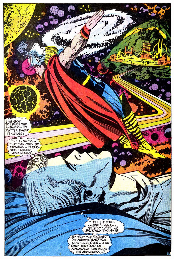 THOR 159 ART BY KIRBY AND COLLETTA