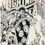 BLACK LIGHTNING 9 ART BY BUCKLER AND COLLETTA