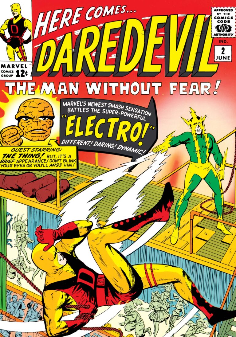 DAREDEVIL 2 ART BY KIRBY AND COLLETTA