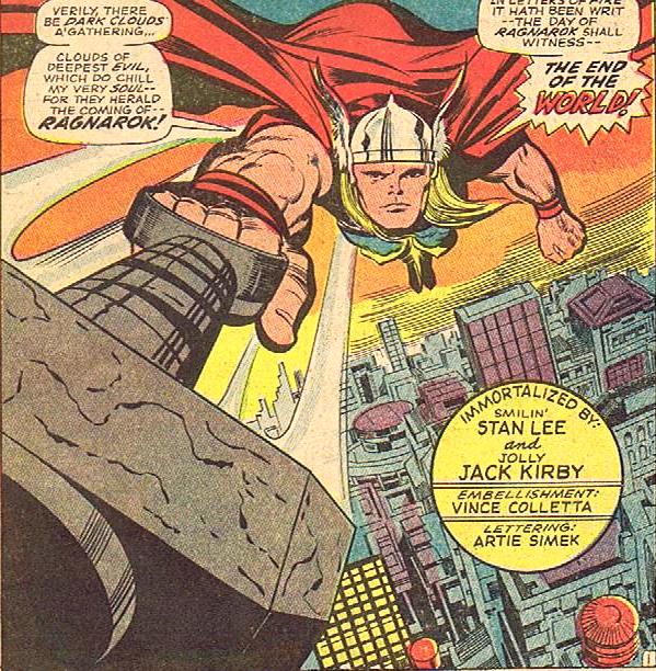 Thor 155 Art by Kirby and Colletta