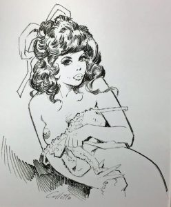 Vince Colletta fine art nude woman, 1990 Vince Colletta fine art nude woman, 1990