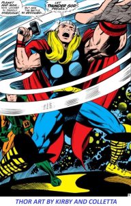 Thor by Kirby and Colletta