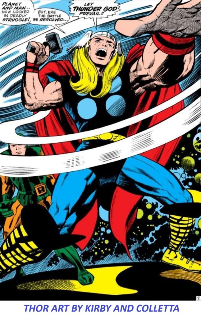 Thor by Kirby and Colletta